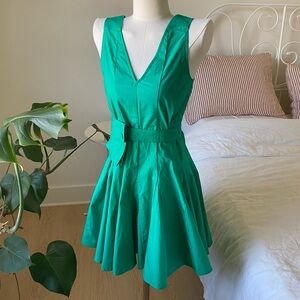 NWT Banana Republic Cotton Poplin Mini Dress With Belt Bag SIze XXS